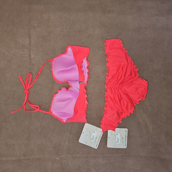 Bikini set pink size large - Picture 2 of 4